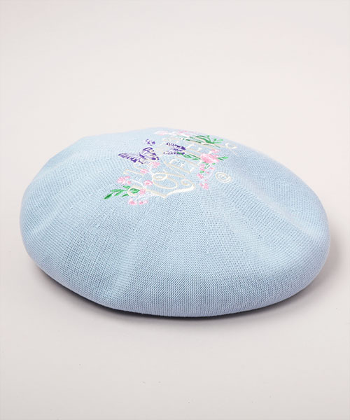 WICKED : FOR GOOD | CA4LA GLINDA MOTIF BERET LIGHT BLUE ONESIZE